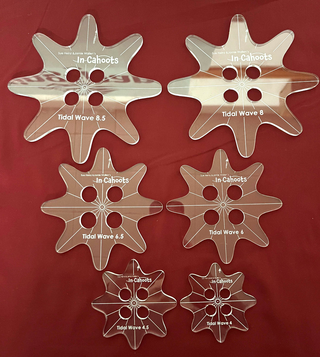 Tidal Wave Rulers Quilters Apothecary