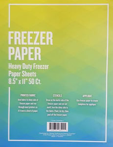 Central & Main Heavy Duty Freezer Paper 8 1/2in x 11in  50ct