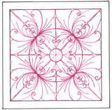 Mystical Blocks and Borders  Virtual Zoom Class March 9, 2024. 10AM CT Class 2407