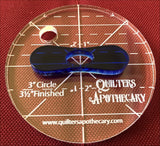 3 1/2 Inch Finished Circle Rulers