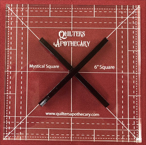 Mystical Square 6 Inch Rulers