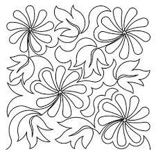 Flowers With Leaves (Edge To Edge Mail In Quilting Service Deposit) Services