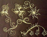 Mystical Florals, Leaves and vines Virtual Zoom Class February 3, 2024 10AM CT Class 2404