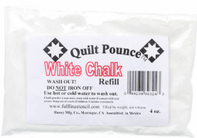 Stencil Chalk Refill For Quilt Pounce Pad White Tools
