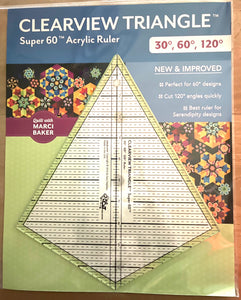 Clearview Triangle Super 60 Ruler 11in