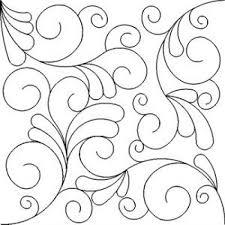 Swirls And Feathers 3 (Edge To Edge Mail In Quilting Service Deposit) Services