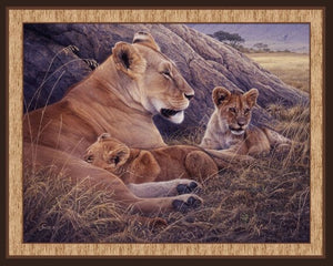 Family Pride Lion Quilt Panel Set