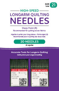 High-Speed Longarm Needles Two Packages Of 10 (Crank 130/21 134Mr-5) Tools