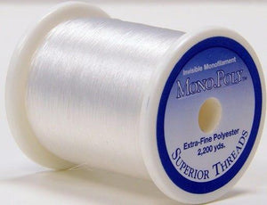 Monopoly Invisible Thread 2000 Yd / Clear