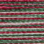 Isacord Variegated 1000M-Holly Berry Wreath Thread