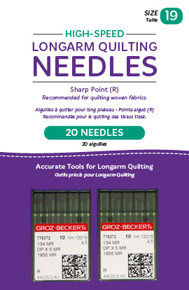 High-Speed Longarm Needles Two Packages Of 10 (Crank 120/19 134Mr-4.5) Tools